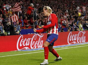 Griezmann christens the Wanda Metropolitano