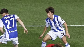 Real Sociedad's Álvaro Odriozola.