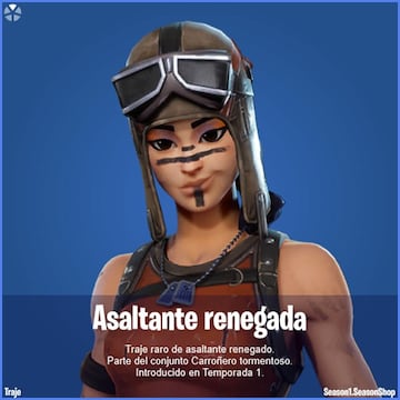 Skin Asaltante Renegada/Renegade Raider