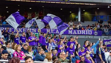 ¿Dónde está el techo del Real Madrid de baloncesto?