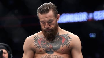 Conor McGregor en el UFC 246.