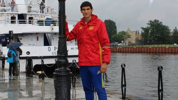 Vallejo, en Gdansk, donde está concentrada España.