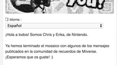 Nintendo se despide de Miiverse con este mosaico final