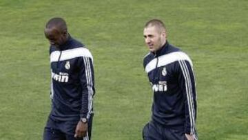 Benzema, Garay y Lass podrían viajar a Santander