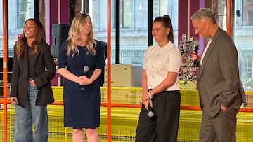 Presentación de la UEFA Women’s Champions League 2025-2026 con Disney+ como nueva 'casa' de la competición.