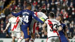 26/02/22 PARTIDO PRIMERA DIVISION 
 RAYO VALLECANO - REAL MADRID 
 GOL ANULADO A CASEMIRO
 CATENA 