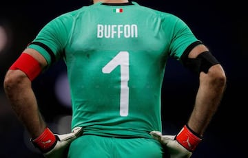 Soccer Football - International Friendly - Italy vs Argentina - Etihad Stadium, Manchester, Britain - March 23, 2018 Italy’s Gianluigi Buffon