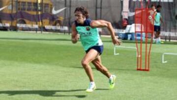 02/10/13 ENTRENAMIENTO DEL BARCELONA
PUYOL