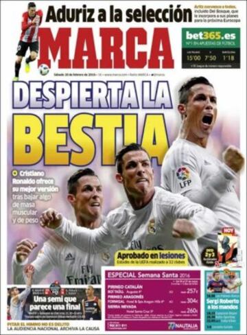 Portadas de la prensa mundia