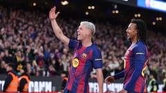 Olmo rompe el guion del Barça