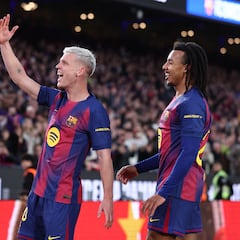 Olmo rompe el guion del Barça