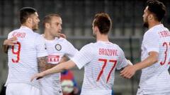 Inter de Gary Medel volvió al triunfo a costa del Verona