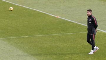 El entrenador del Atl&eacute;tico de Madrid, Diego Pablo Simeone.