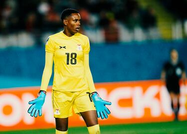 Eunice Sakala ha defendido la portería de Zambia por la sancionada Musonda.