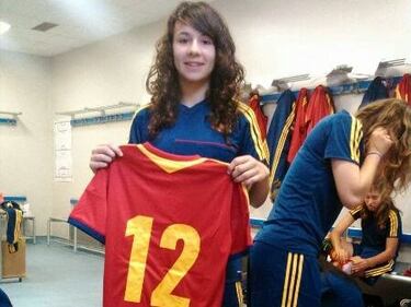 Esther: “Siento como un cachito del Real Madrid es mío”