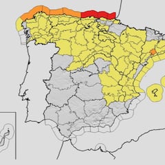 AEMET avisa de la llegada de la borrasca ‘Benjamín’: estas son las zonas más afectadas