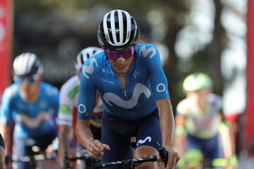 Enric Mas al final de la etapa