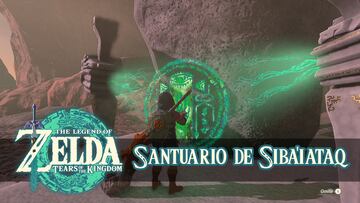 the legend of zelda tears of the kingdom nintendo switch guia santuario siba'iataq