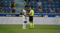 14/08/21 PARTIDO PRIMERA DIVISION
 ALAVES - REAL MADRID
  CASEMIRO ARBITRO 