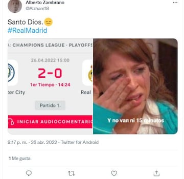 Los memes más divertidos de las semifinales de la Champions