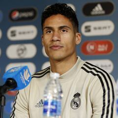 Varane, sobre las bajas de Bale y Benzema: "No hay excusas"