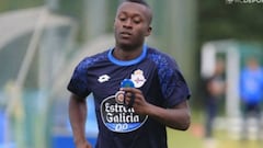 Marlos entrena por primera vez con todo el grupo del Deportivo