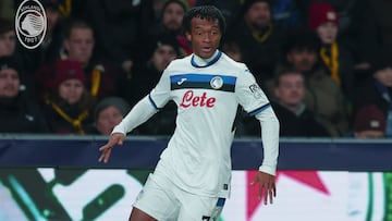 Juan Guillermo Cuadrado, volante colombiano de Atalanta