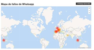 WhatsApp, Instagram y Facebook caídos, problemas con sus servicios