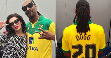 Tercer equipo del fútbol inglés que le obsequió una camiseta a Snoop, además portó orgullosamente el dorsal con el número 20. 