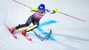 Mikaela Shiffrin es la campeona del mundo de esquí alpino.