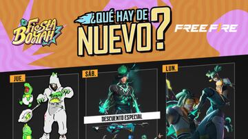 agenda semanal free fire abril mayo 2023 codigos gratis skins battle royale garena