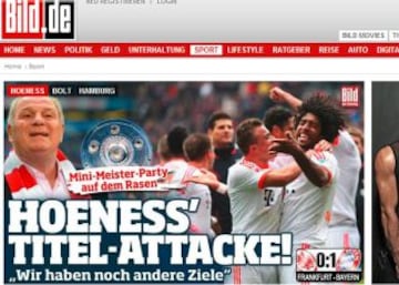 Portadas de la prensa extranjera