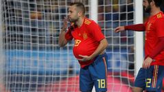 España-Costa Rica en imágenes