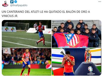 Los mejores memes del Balón de Oro 2024