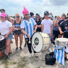 Argentina se adueña del DRV PNK Stadium para la presentación de Messi en Miami