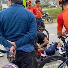 El terrible golpe de Bernal: el bus quedó abollado