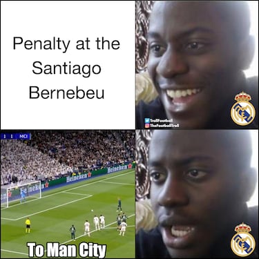 El Real Madrid, protagonista de los memes de Champions
