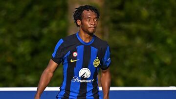 Juan Guillermo Cuadrado, volante del Inter de Milán