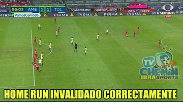América y Necaxa son víctimas del humor de los memes