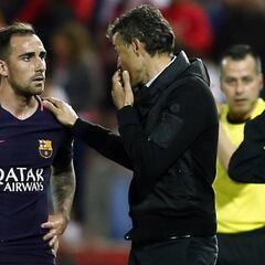 Alcácer: "Hemos ganado a pesar de que el campo estaba seco"