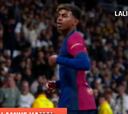 Lamine Yamal y una celebración que ya es historia de los Clásicos tras su golazo brutal