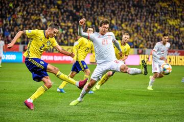 Mikael Lustig y  Mikel Oyarzabal.