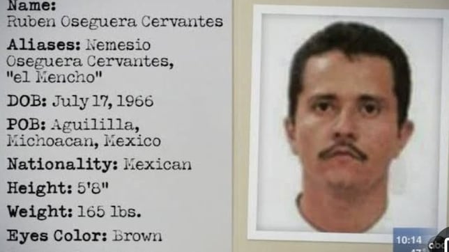 ¿Quién es Nemesio Oseguera Cervantes, “el Mencho”? Líder del CJNG