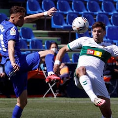 Getafe y Elche se reparten el hambre