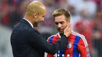 Lahm exculpa a Guardiola del 0-4 contra el Madrid en 2014