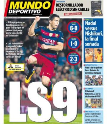 Portadas de la prensa mundial