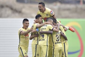 Las Águilas ganaban 3-1 en el primer tiempo