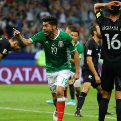 ¿El 2° gol de México a Nueva Zelanda fue antecedido de falta?
