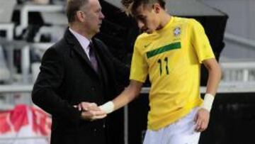 Neymar, convocado por Menezes para Alemania