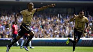 Fidel Martínez anotó el gol que certificó el pase a las semifinales de los Pumas.
